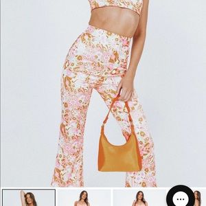 Princess Polly silk pants size 2